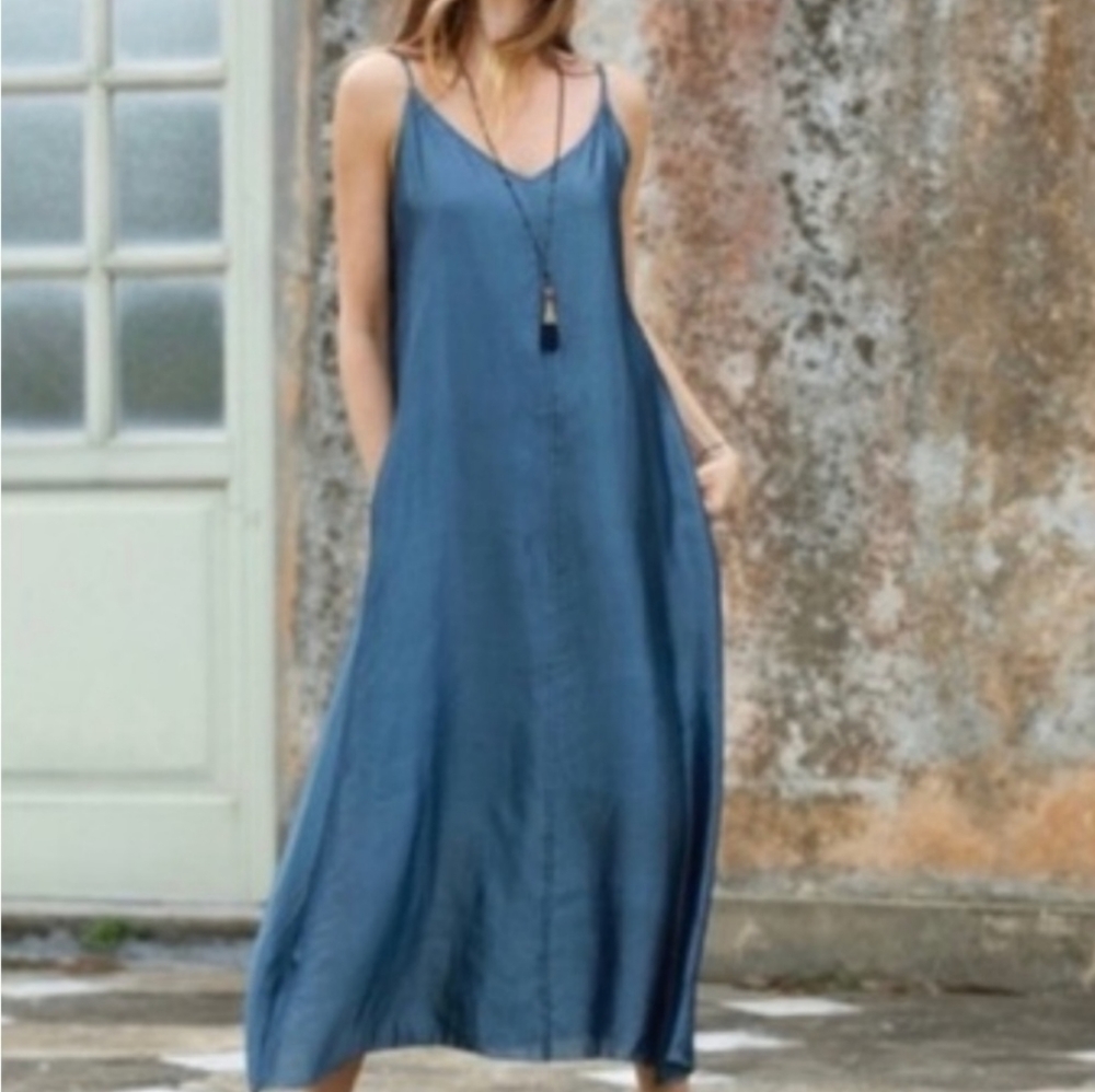 Peruvian Connection Margot Silk Dress
